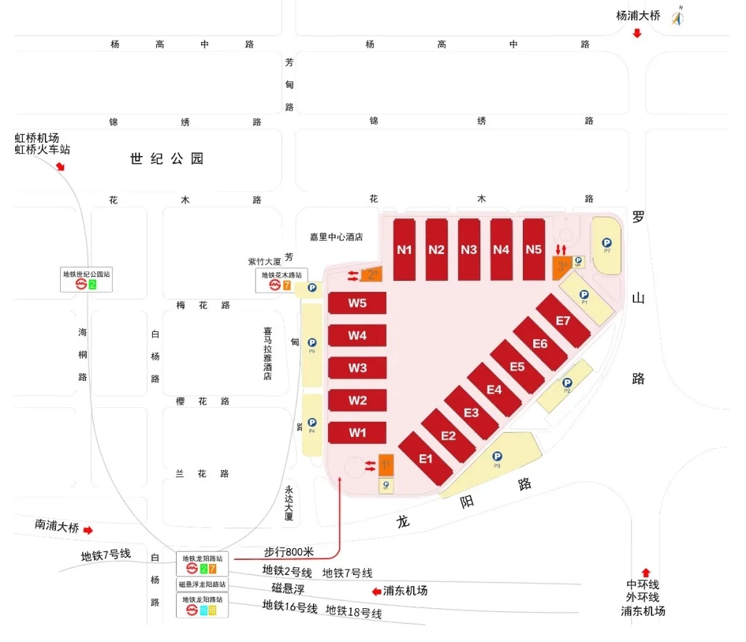 CCMT2024展馆交通指南(图1)