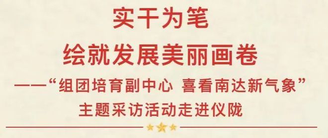 组团培育副中心 喜看南达新气象丨仪陇：实干为笔 绘就发展美丽画卷(图1)